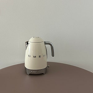 스메그 전기포트 SMEG 커피포트 후기 / 온도조절되는 전기포트 / 언박싱, 드롱기 비교, 장단점 ....