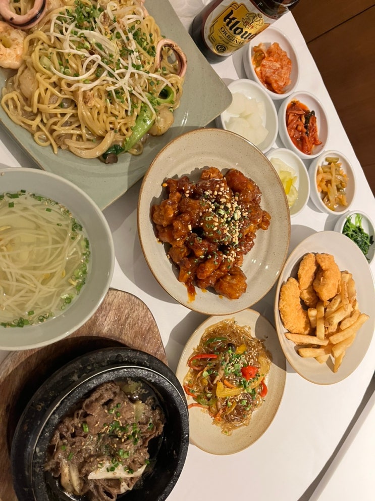  인천 하얏트 룸서비스 저녁, 조식 메뉴판, 식사 후기