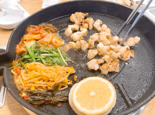  안양 범계역 맛집 꽃돼지 식당에서 고기를 먹어봤어요!