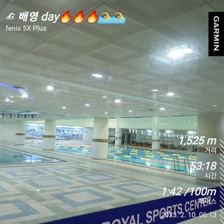 [수영일기] 2월 10일 새럿은 부력왕?