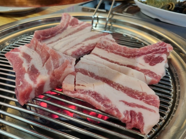  신세계의 맛 뼈삼겹살 '호천생갈비' /광명시, 광명동맛집/광명사거리역 숯불돼지갈비/부모님생신모임