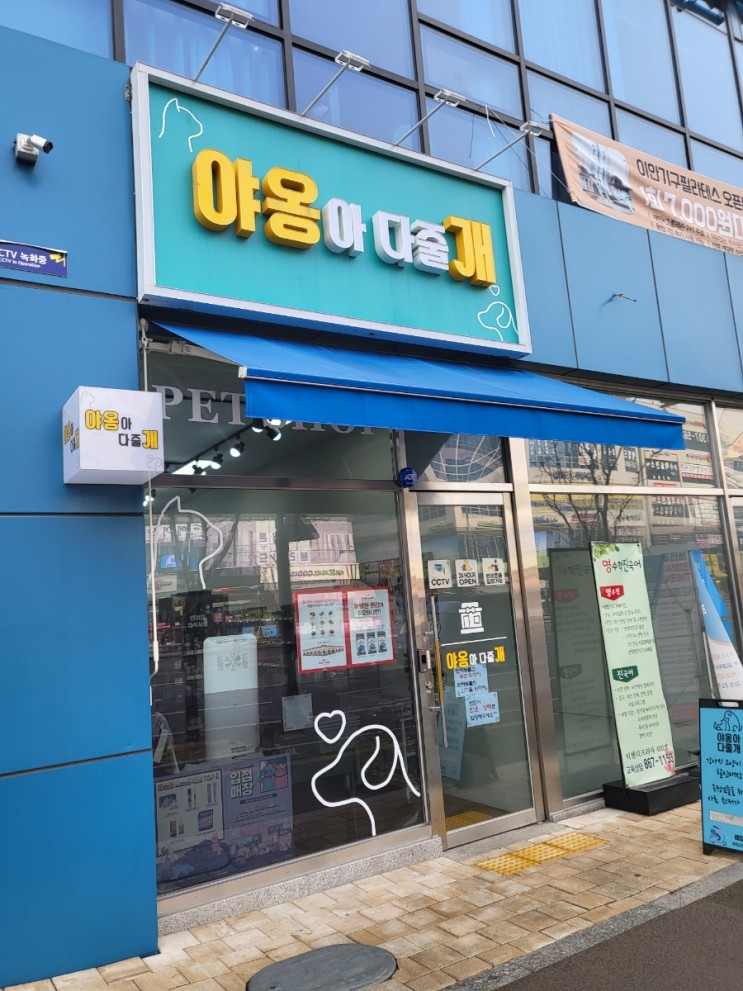 [레오일상9]양주옥정 24시간 무인 애견용품점 야옹아다줄개 방문!