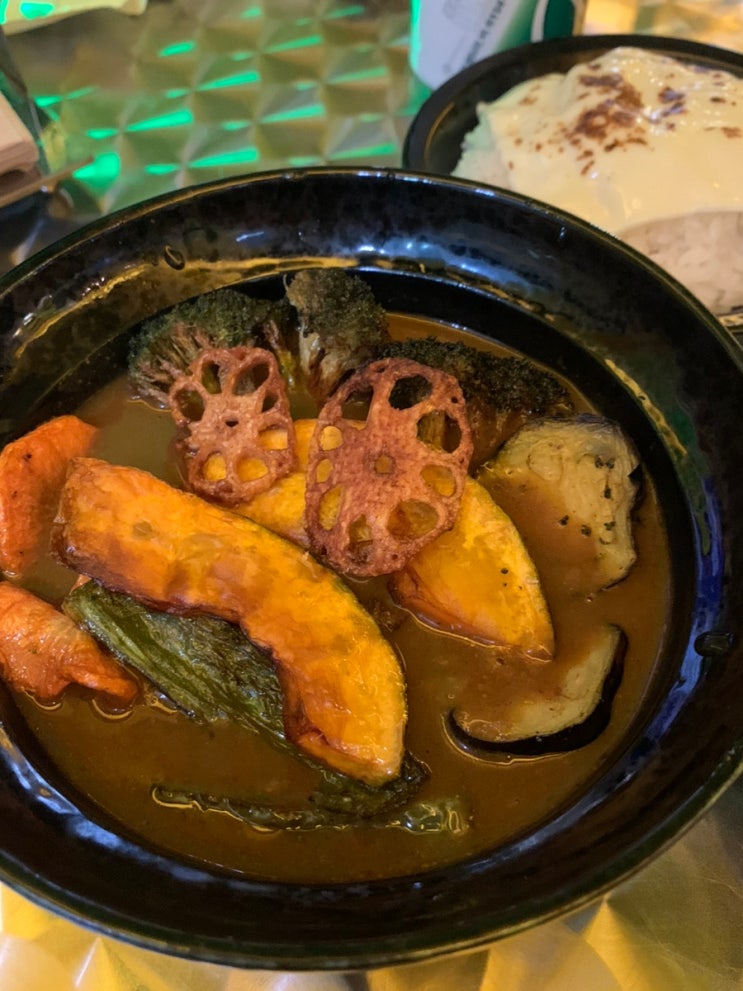  강남 나노하나 야끼소바와 스프카레가 맛있었던 곳