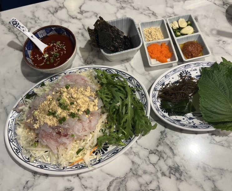 선릉역 술집 마케집 : 해산물, 막회가 맛있는 횟집