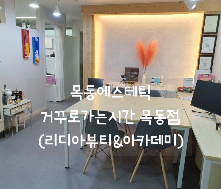  목동에스테틱 거꾸로가는시간 목동점-리디아뷰티 근막림프관리 목, 승모, 등라인 만들기