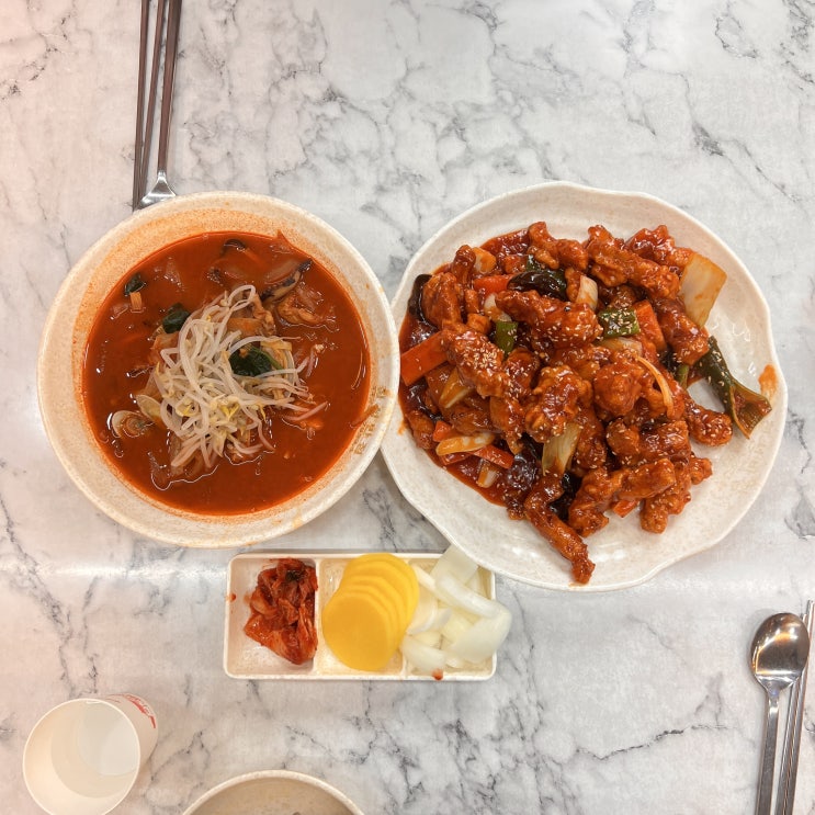  청주 강서동 맛집 칠성반점 사천탕수육은 일단 필수!