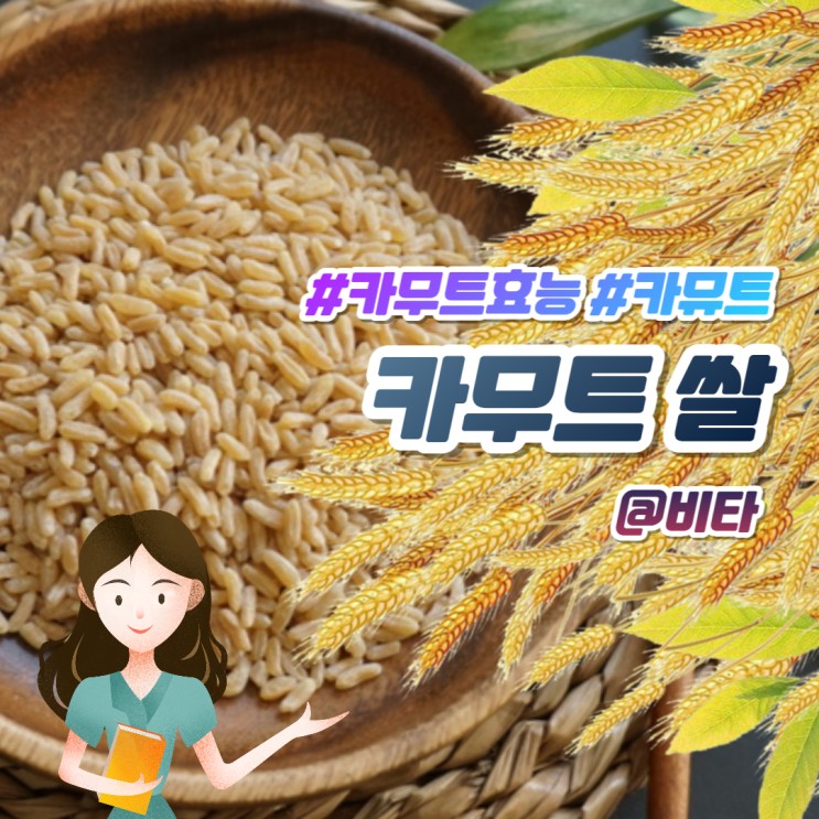 카무트 효능 카뮤트쌀 섭취량