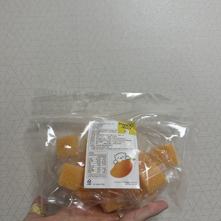  태국 망고젤리 카카오톡 쇼핑하기 톡딜가 구입