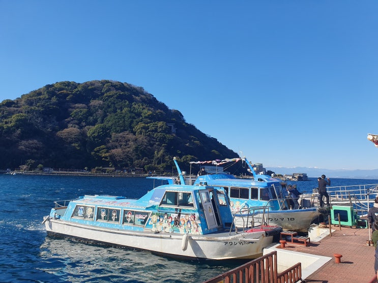 [후지산 여행] #27 아와시마에 가기 위해 배를 타보자!