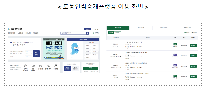 전국 농업 일자리를 한눈에!_농림축산식품부