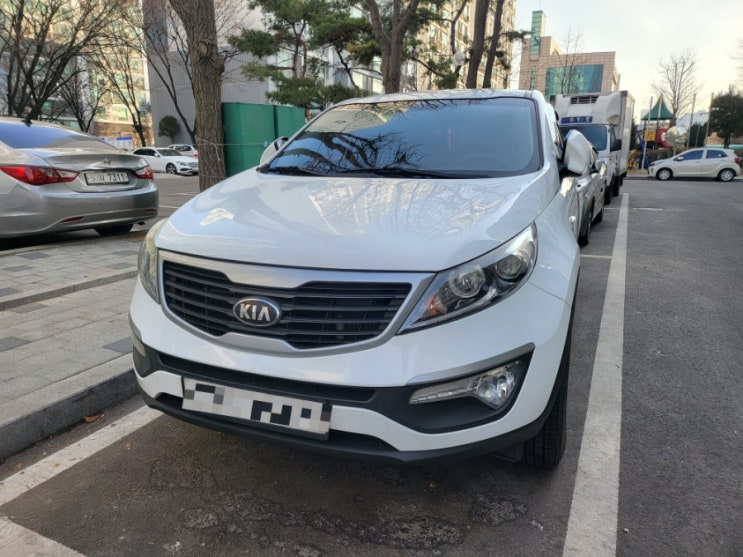  스포티지 중고차수출 매입 했어요~ 중고차수출 초이무역 중고차 매입 후기 감사합니다 ~ ^^
