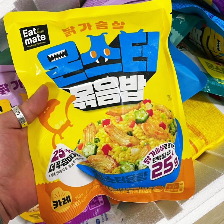 자취생 식비 식단 몬스터볶음밥으로 줄여보기