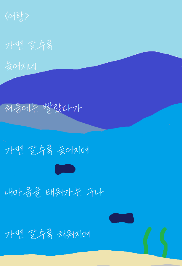  배터리 충전 하다가 생각난 자작시: 어항