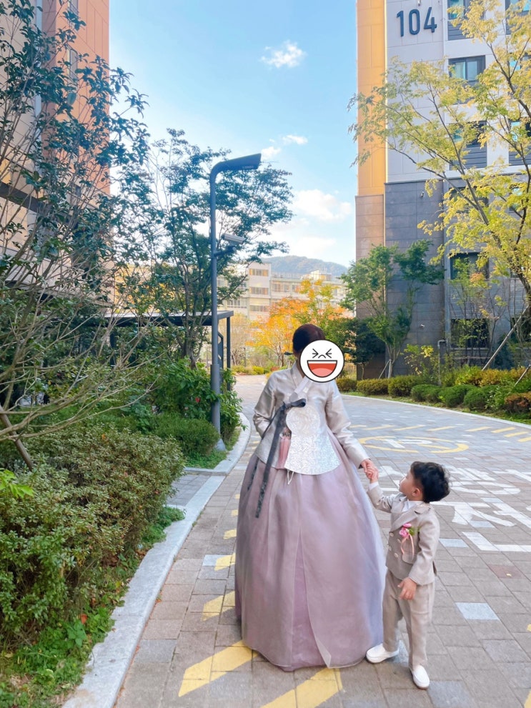  [분우리옷 한복] 부산한복 진시장에서 동생결혼식에 혼주한복 대여하고 왔어요!