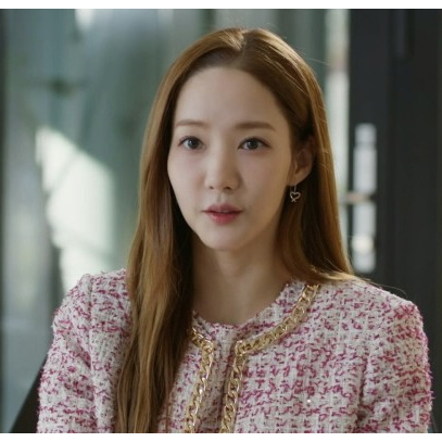  박민영,박지현 트위드 핑크 크롭 자켓 앨리스앤올리비아 20% 추가 할인 더아웃넷직구!