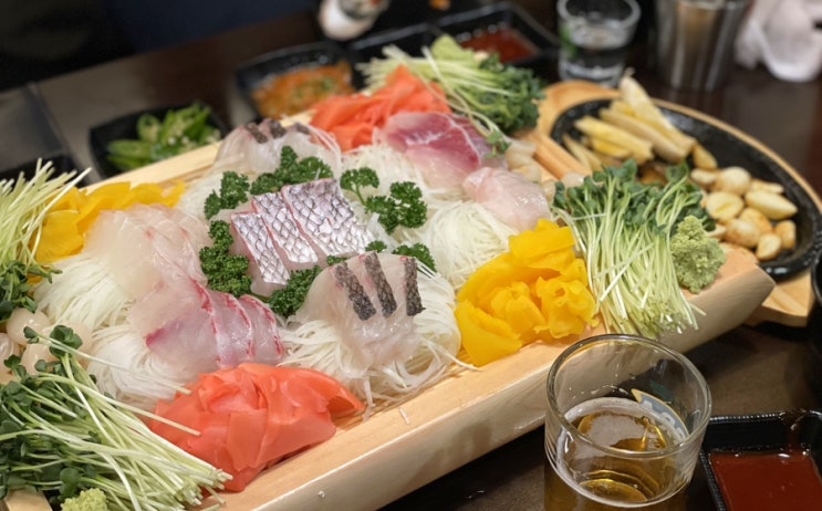  [상암] 물고기자리 : 리필되는 숙성 모듬회 맛집 재방문 후기 (+메뉴 구성 정리)