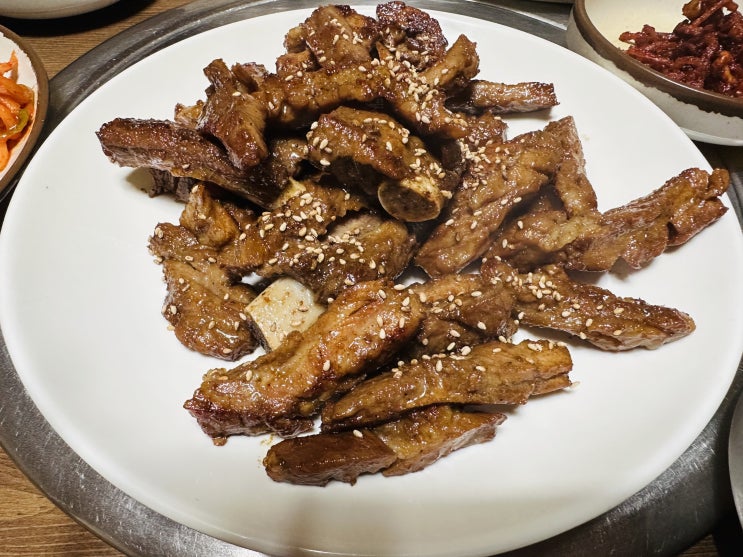 자양동 팔당숯불갈비 | 돼지갈비, 명태회냉면 구의역 돼지갈비 맛집: 서울/자양동