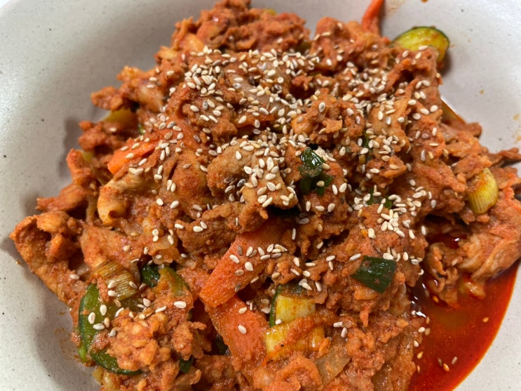  집들이 메뉴로 추천하는 셰프리쿡 고추장불고기