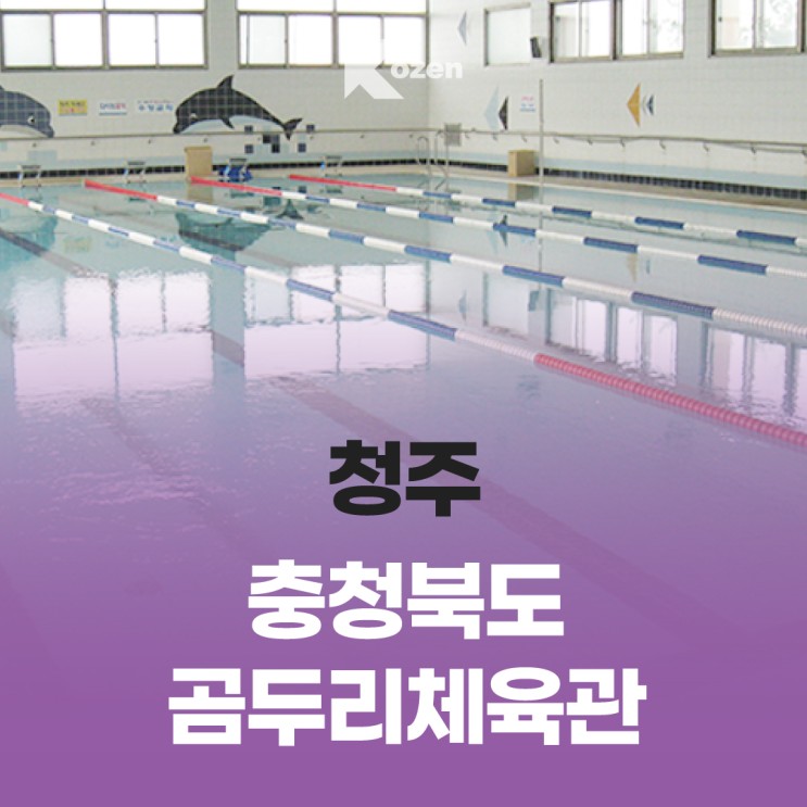 청주 수영센터 추천/ 충청북도곰두리체육관 수영/ 충북 자유수영/ 이용 안내