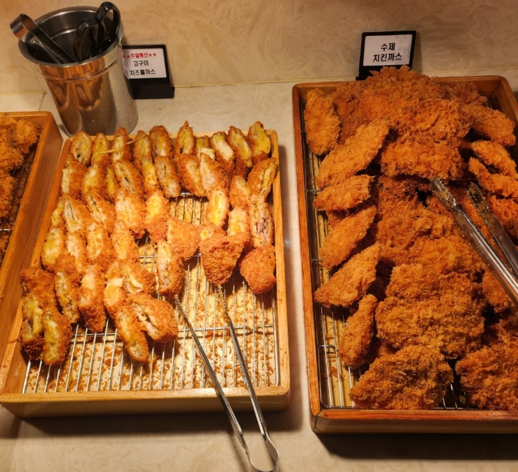  광명 하안동 밤일마을 돈까스 뷔페 맛집(두돌 외식장소 추천) :: 돈까스 인생