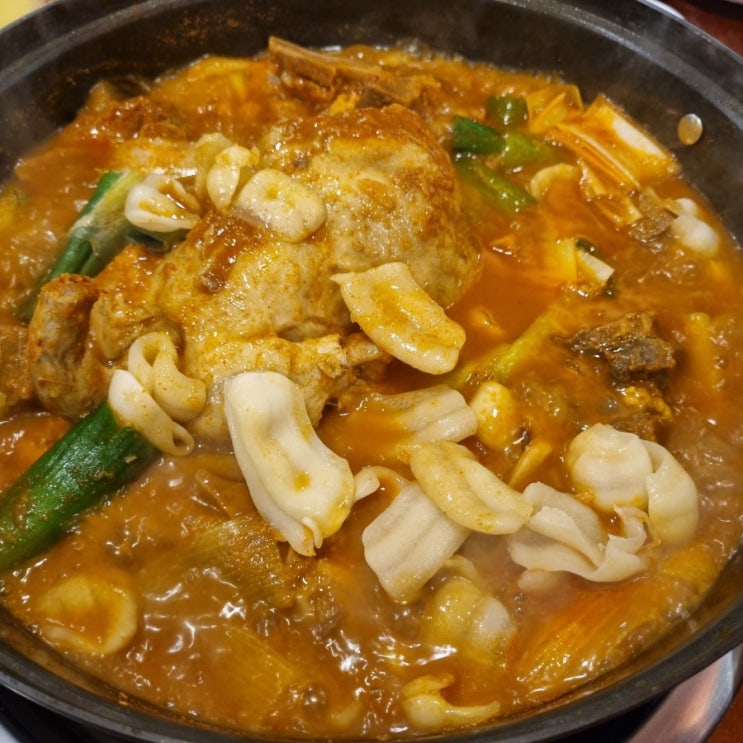  안산맛집 팔덕식당 신메뉴 팔덕뼈계탕 완전 맛도리