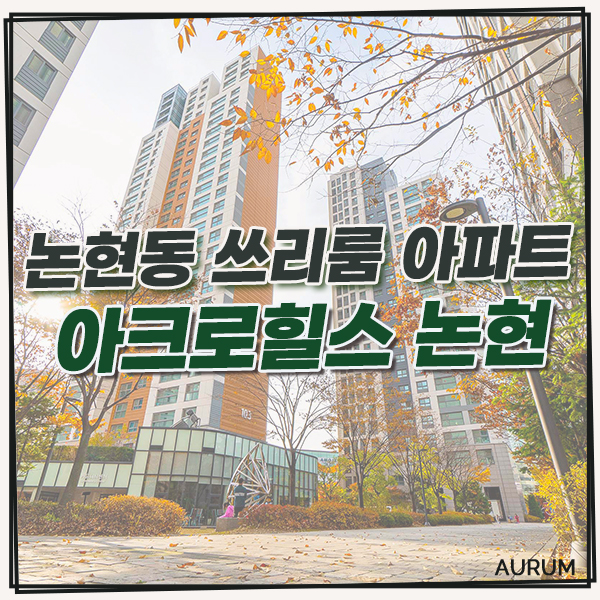  [논현동 단기임대] 선정릉역 인근 쓰리룸 월세 아파트를 구하신다면 고급 풀옵션이 완비된 아크로힐스