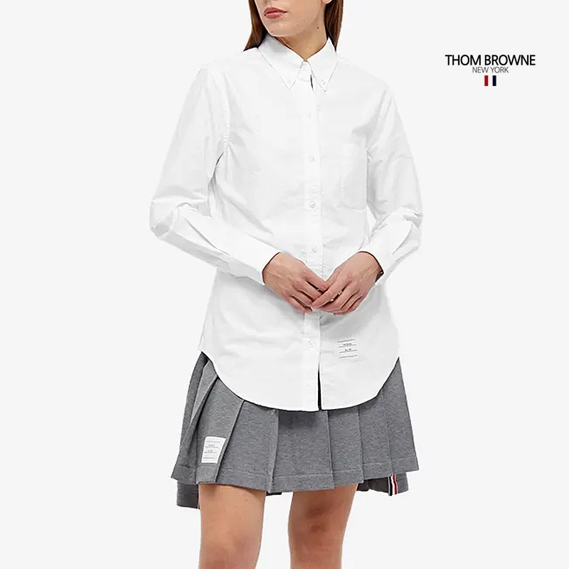 톰브라운 23SS OXFORD 클래식 그로스그레인 여성 셔츠 WT