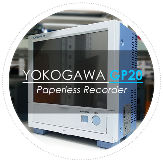 [신품계측기 판매] Yokogawa / 요꼬가와 GP20 터치스크린 레코더/Paperless Recorder