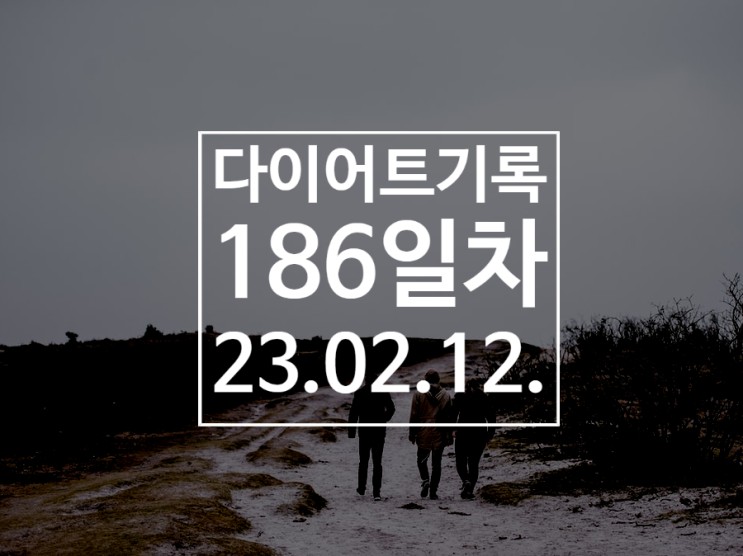 [다이어트기록DAY186] 걷기 운동 ~하루 만보 걷기~ / 팻시크릿 기록