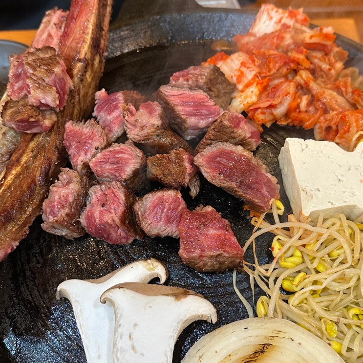  시흥배곧맛집 볏짚 우대갈비 배곧 고기집