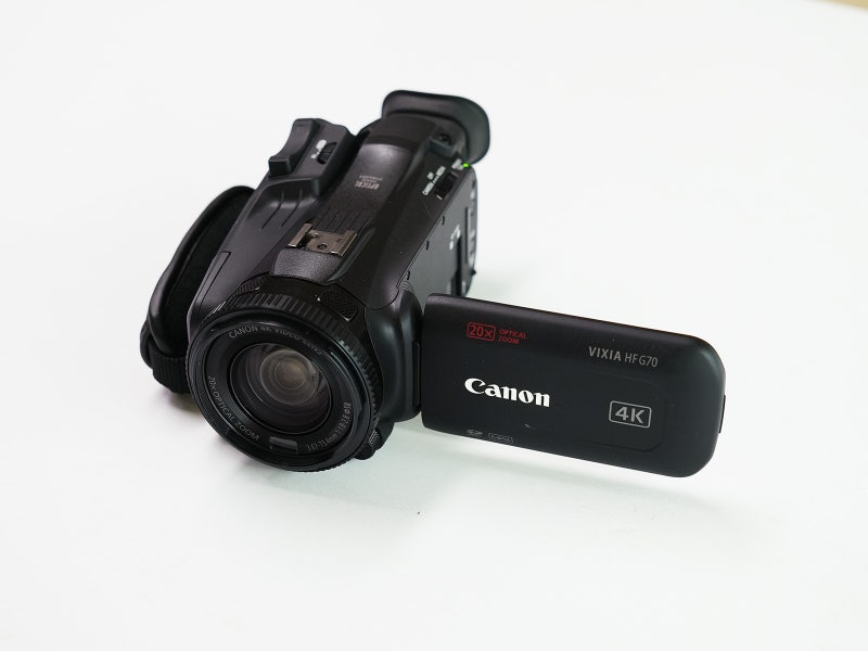 유튜브 카메라 추천, 4K 동영상 캠코더, 캐논 VIXIA HF G70