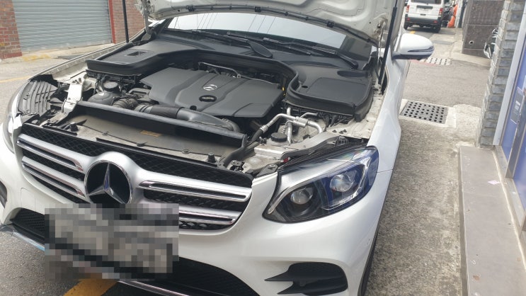  부산 벤츠 배터리 GLC250 자동차 밧데리 출장 교체
