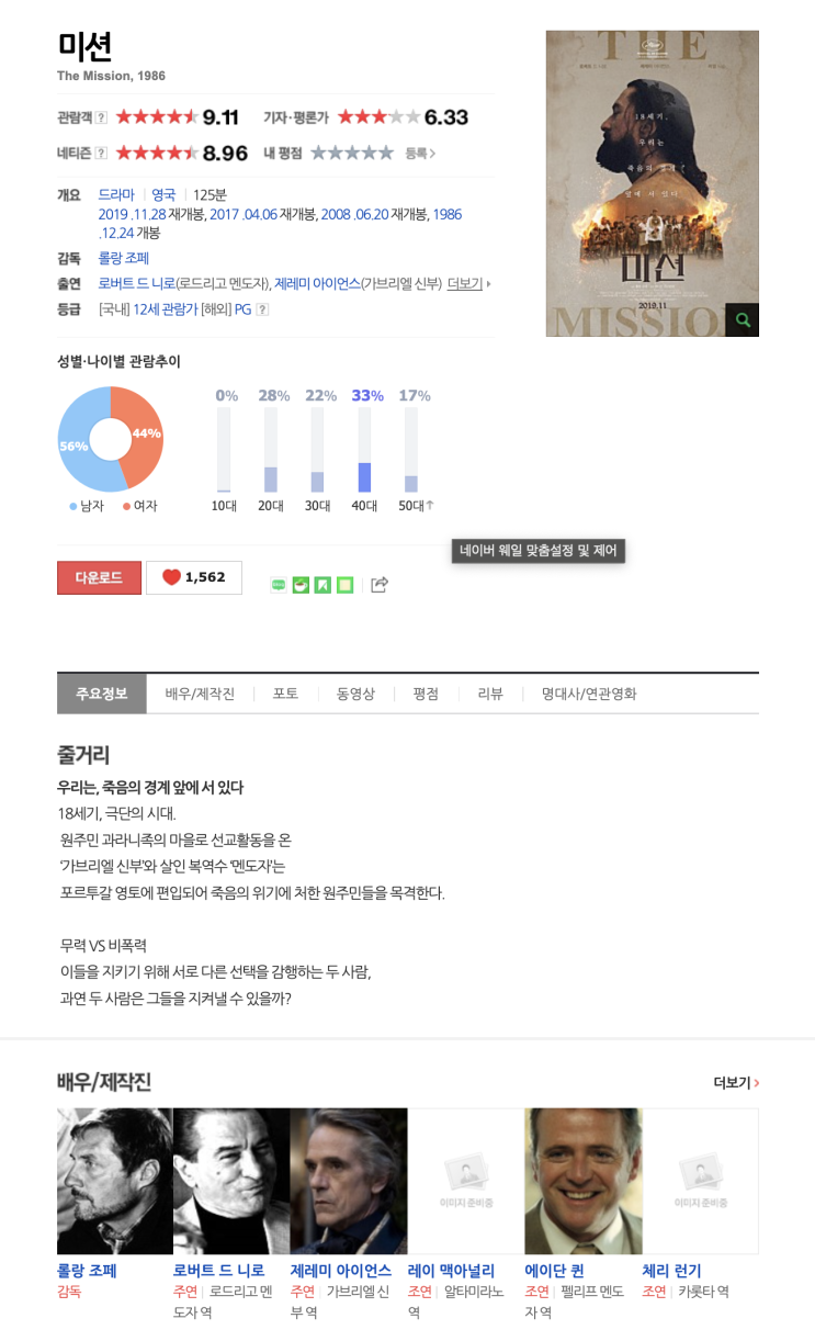  (영화) 미션
