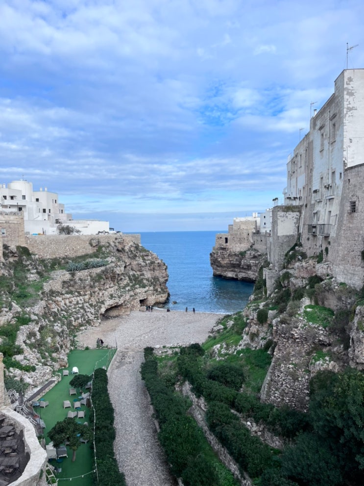 {이탈리아 풀리아} 폴리냐노아마레 polignano a mare 바리에서 가는법/ 포토스팟 뷰포인트 코스/ 바리 근교 여행