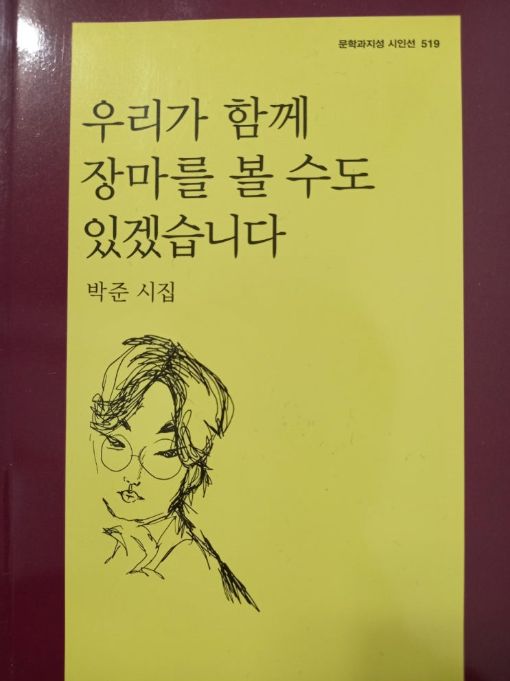  [시집/책] 우리가 함께 장마를 볼 수도 있겠습니다: 경어체의 미학