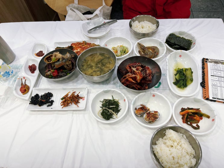  여수 게장 맛집 청정게장촌! 게장백반 먹어봤어요~