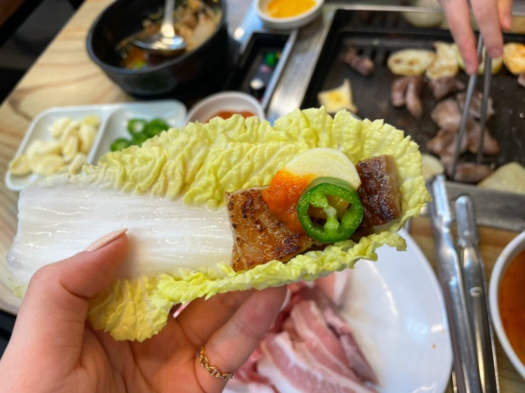  부산/양정 한정식당 김해뒷고기 양정역맛집(주차)