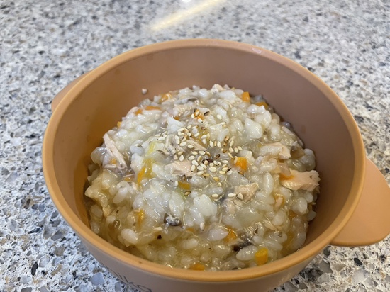  오늘의 식사_야채계란밥, 게살야채볶음, 참치야채죽_20개월아기식사 또는 간편식