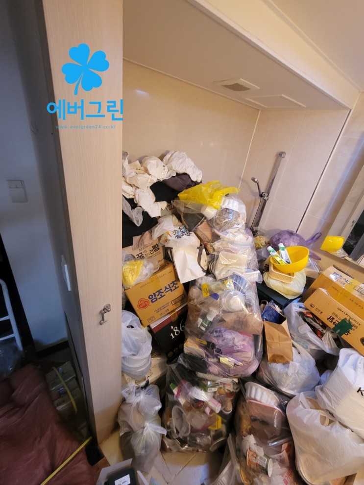 서울 종로 혜화동 쓰레기집 청소업체 특수청소 에버그린 가격 카드결제 가능