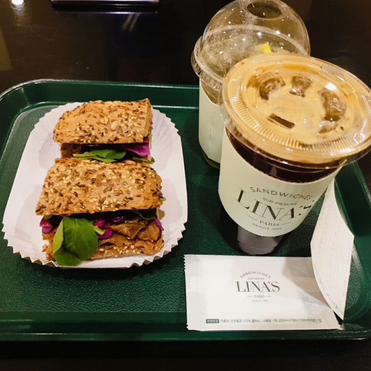  예술의 전당 맛집 리나스 전통 프랑스 샌드위치 전문점