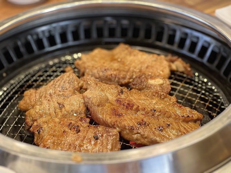 전주 신시가지 고기집 '솔가숯불갈비' 회식추천