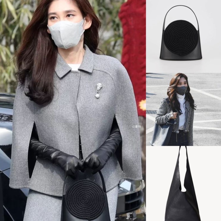  이부진 가방 데스트리,더로우 그리고 회색 케이프 브랜드!
