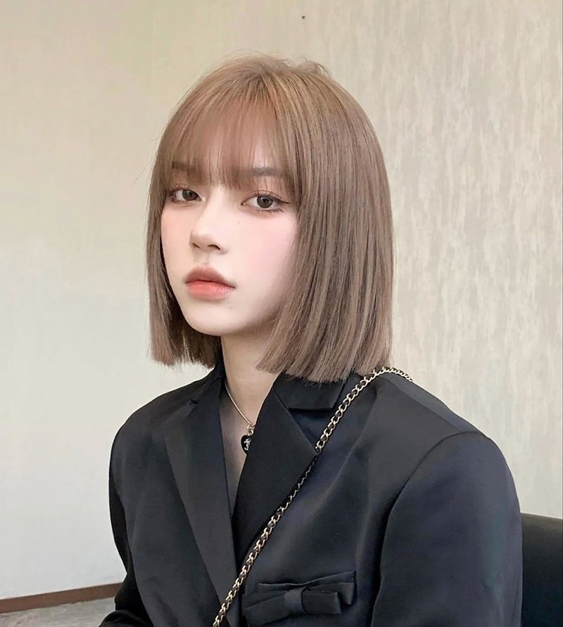 단발병 끝내기: 짧은단발머리 테슬컷 단발연예인 : 네이버 블로그