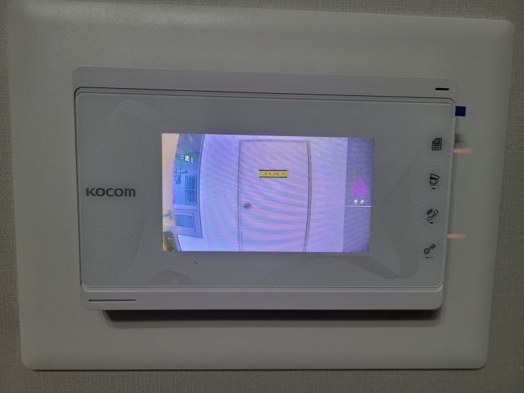  강서구 등촌동 트라비하우스 코콤 비디오폰 K2S VP-70CW 교체 설치