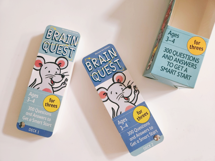 브레인 퀘스트 (Brain Quest: for threes): 유아 초등 영어 스피킹