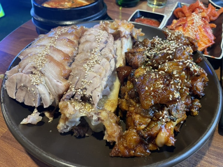  [야탑동] 더 맛있는 족발보쌈 본점, 불족, 야탑역회식