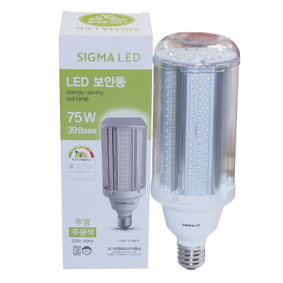 시그마엘이디 LED보안등 - 220V 75W(E39/메탈램프 대체용)