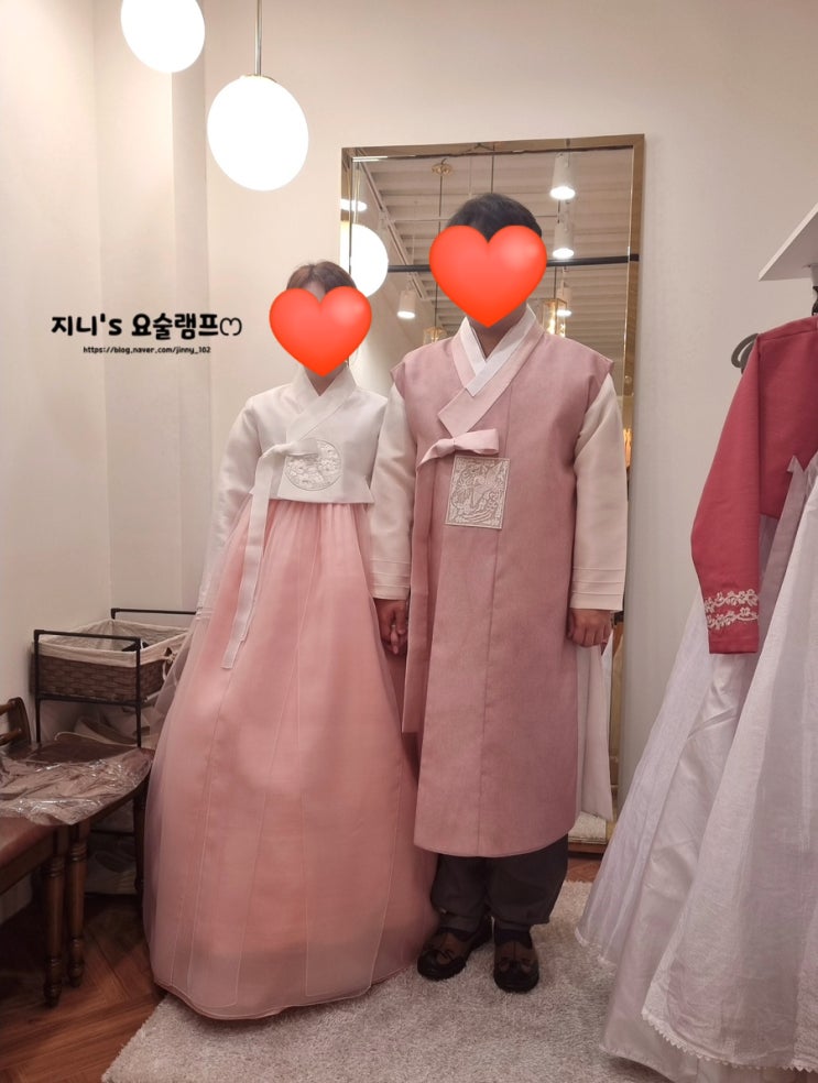  ෆWedding #25 : 본식 혼주한복, 신랑신부한복 대여 후기 "테힐라한복 부산"(+한빔한복)