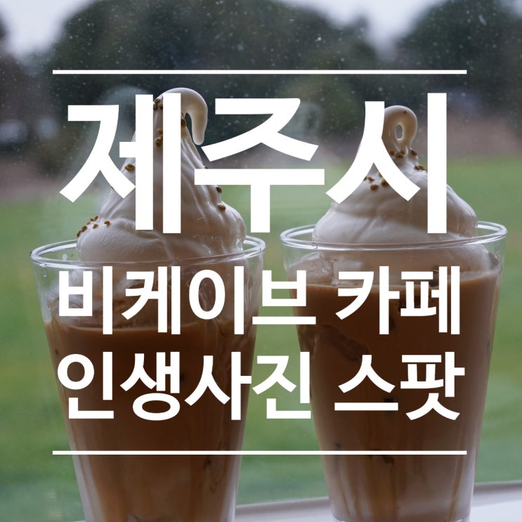  [제주도/제주시] 비케이브 - 인생 사진 스팟