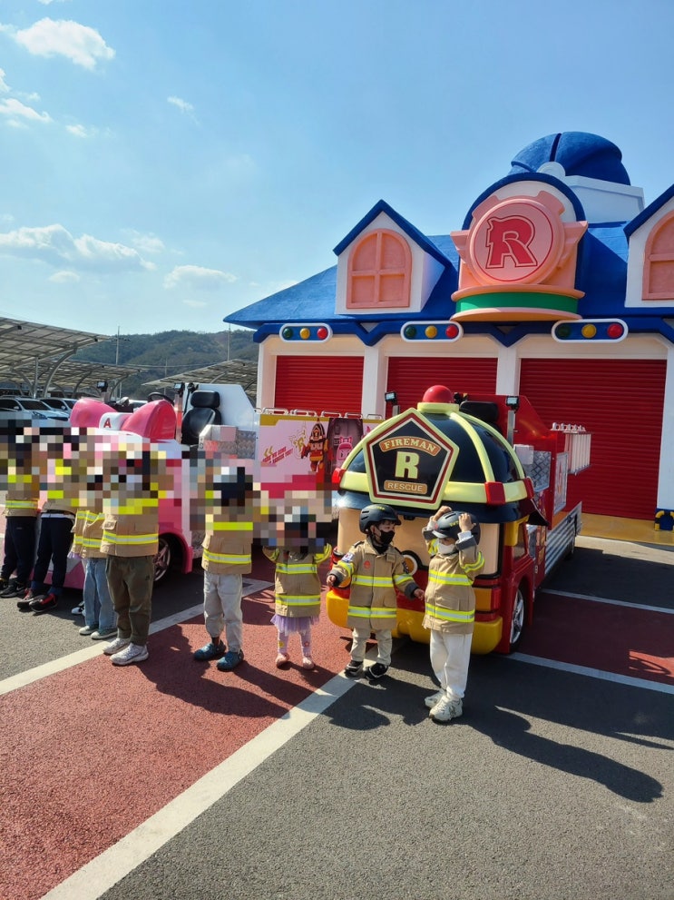  [경상남도안전체험관] 로보카폴리 친구들(로이,엠버)과 소방안전체험 하고왔어요! 경남 아이랑
